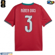 Moški Nogometni dresi Portugalska Ruben Dias #3 Domači SP 2026 Kratek Rokav